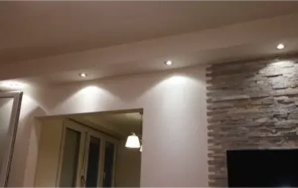 Ugradnja halogene rasvete u kombinaciji sa gipsarskim radovima